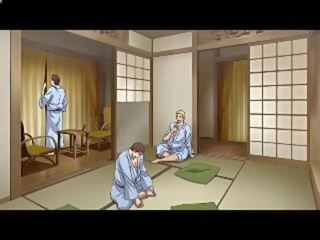 Ganbang im bad mit jap frau (hentai)-- erwachsene klammer nocken 