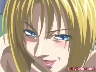 Blonde hentai shemale doing anal x rated video