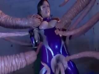 Thick tentacle drilling bigtit oriental sex clip slut wet cunt