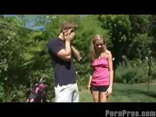 Nastolatka golf pieprzyć!