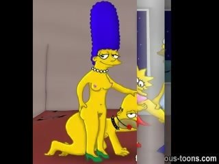Homer simpson gia đình bẩn quay phim phim