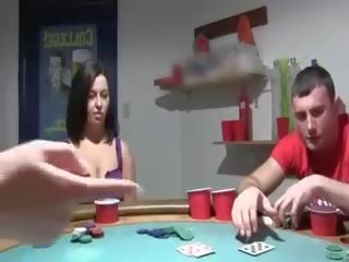 Muda puteri seks / persetubuhan pada poker malam