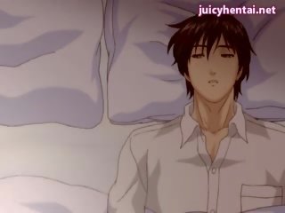 Attractive anime sweetheart gets her asshole penetrated
