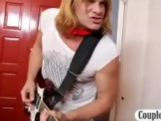 Blonde Petite Teen Gets Fucked By A Rockstar And His great