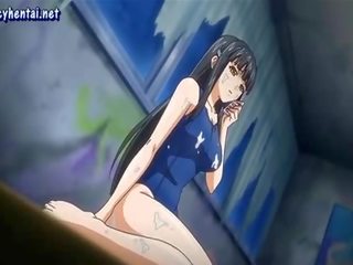 Enticing Anime honey Gives Oral In Group