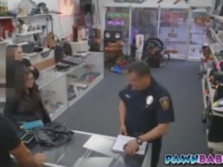 Couple Of Girls Sucked On Cop's prick