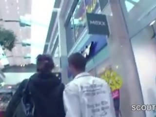 Trẻ séc thiếu niên fucked lược trong mall vì tiền qua 2 đức youths