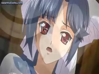 Teini-ikäinen anime tyttö sisään likainen aikuinen klipsi