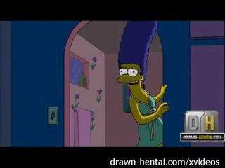 Simpsons porcas vídeo - adulto filme noite