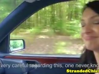 Ceko rumaja hitchhiker gets her bokong cum dijupuk