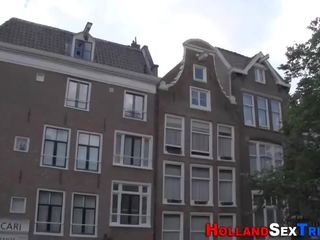 Holandieši streetwalker spermas izšāviens