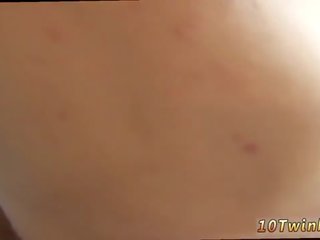 Cute twink having gay dirty clip first time