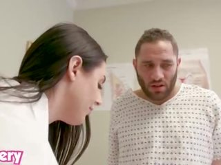 Trickery - doc Angela White fucks the wrong patient