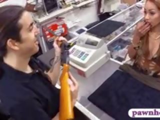 Crazy Latin strumpet Tries To Sell Her Gun She Brought In